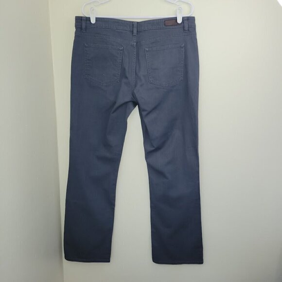 Dockers Straight Leg Mid Rise Gray Denim Jeans Women's Size 14 - Picture 3 of 7